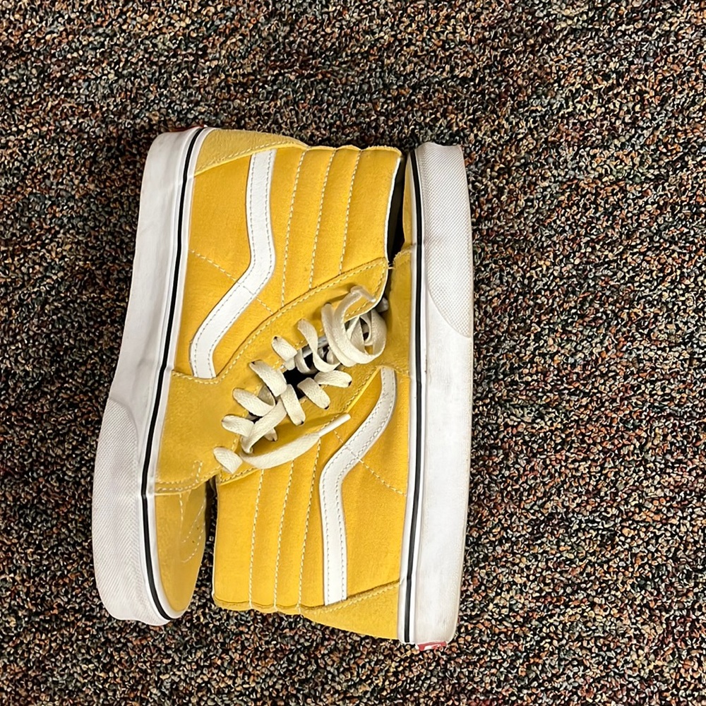 Mustard yellow vans
